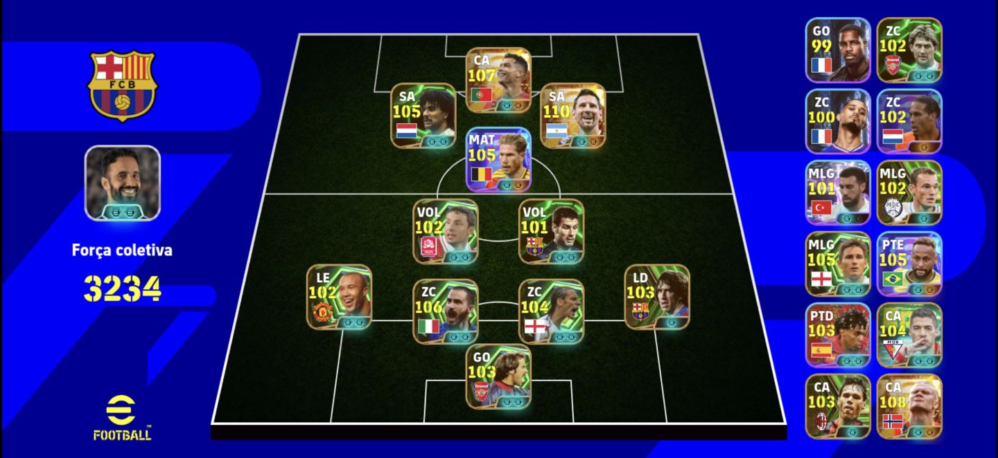 Conta efootball