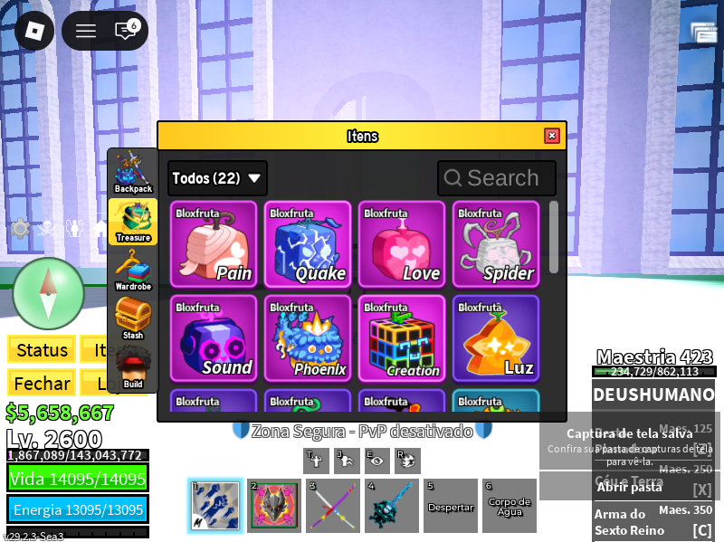 CONTA BLOX FRUITS COM DRAGON PERM E 2X MONEY E COM MUITO ROBUX GASTOS