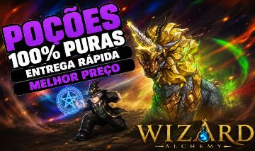 WIZARD ALCHEMY | ALQUIMIA DE MAGO | ITENS | POÇÕES 100% PURAS