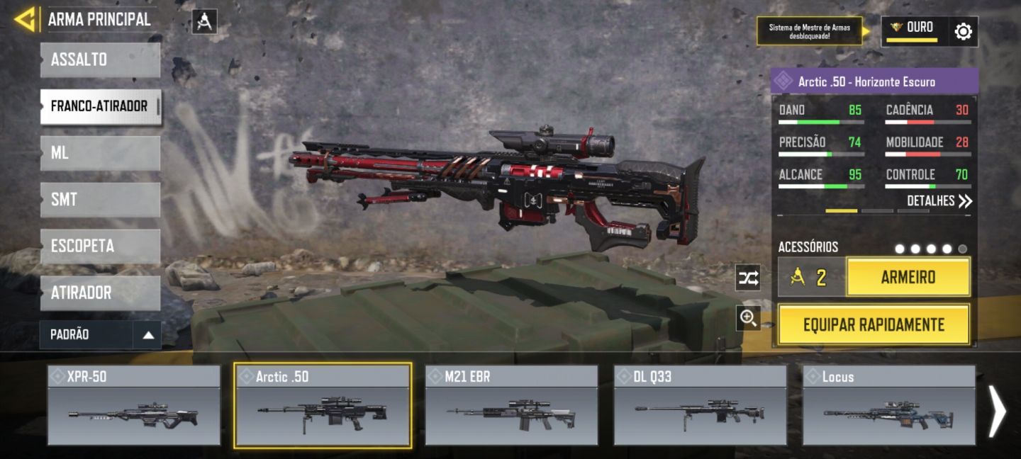 Conta Cod Mobile level 100+