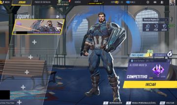 Conta Marvel Rivals - Capitão América Skin Lendária| Grão Mestre 2 | Full Acesso