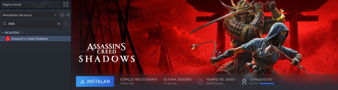 CONTA COM ASSASSINS CREED SHADOWS + FULL ACESSO