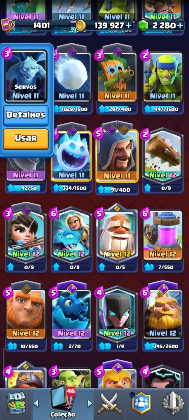 Conta Clash Royale muito boa + novo passe comprado de julho
