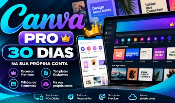 Canva Pro 30 Dias | Na Sua Própria Conta | Ativação por Convite