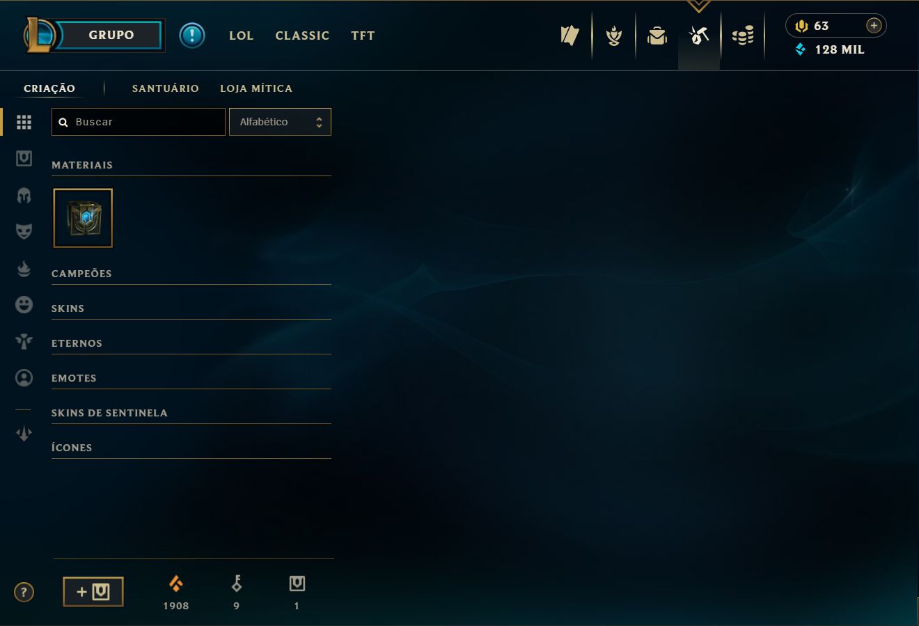 CONTA LEAGUE OF LEGENDS MONO YASUO MASTER SOLOQ GM FLEX