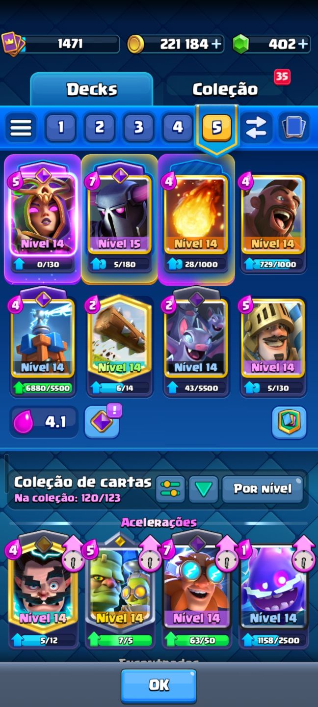 CONTA VETERANA (9+ ANOS) | 10,000 TROFÉUS | NÍVEL ALTO + PASSES & SKINS