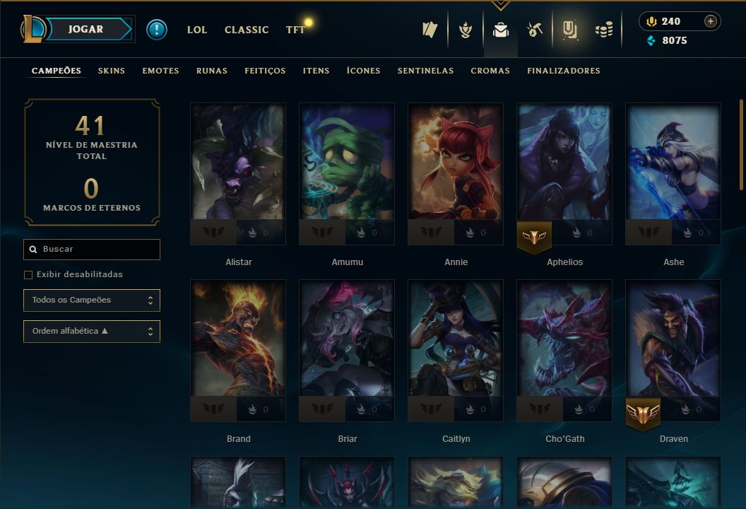 SKIN LENDÁRIA DEUS-REI GAREN + [ OURO 2 COM 75 PDLS ] + [ TROCA NICK ]