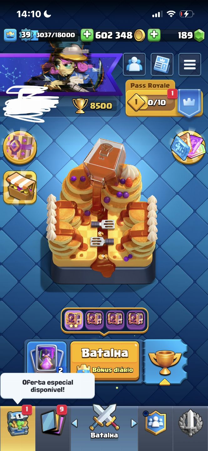 Conta de clash royale antiga, VENDA RAPIDA PROMOÇÃO
