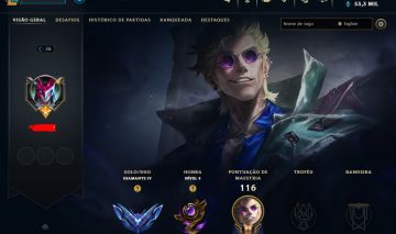 Conta Diamante Winrate Booster (MMR Mestre) - Level 30