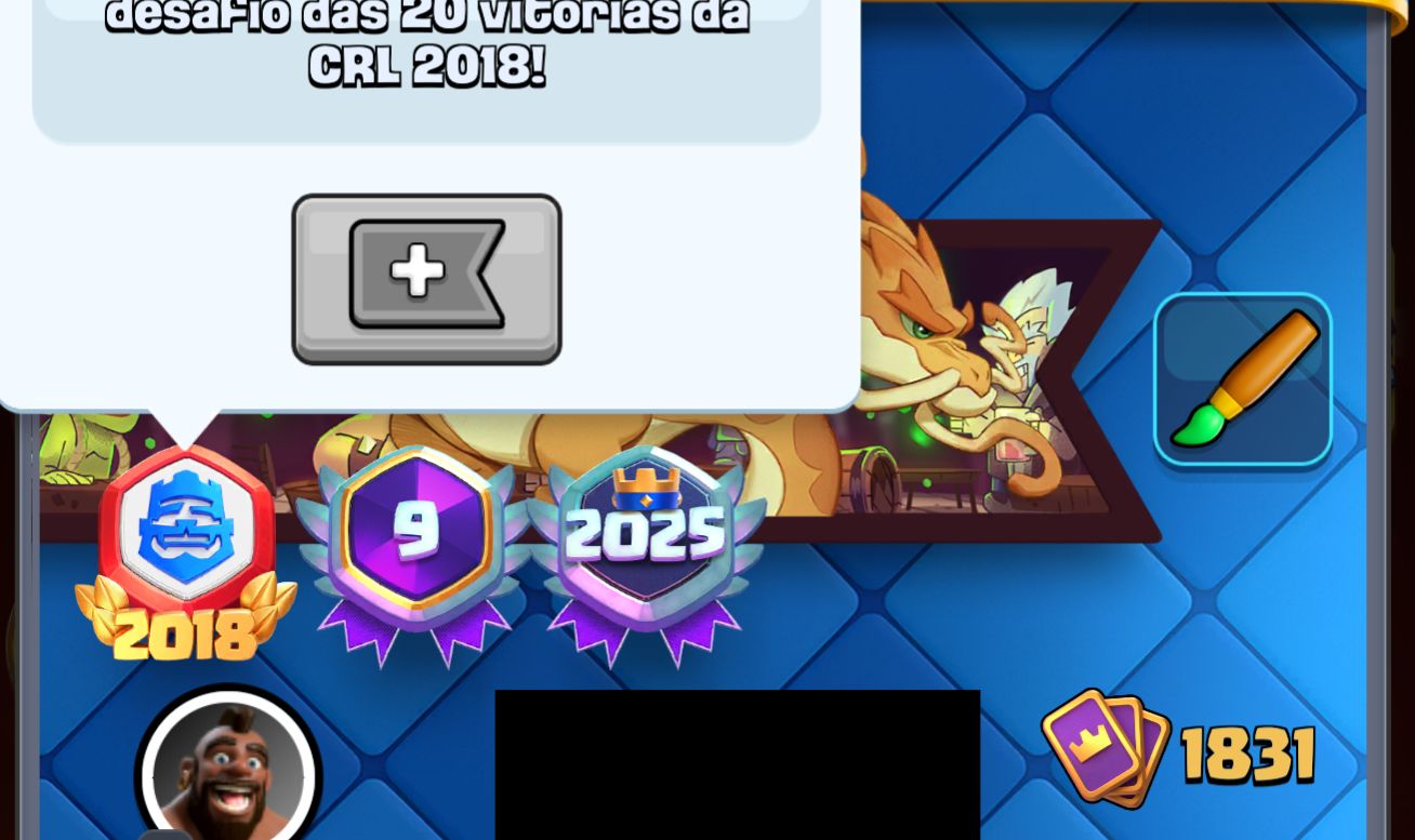 CONTA CLASH ROYALE GEMADA PRO PLAYER