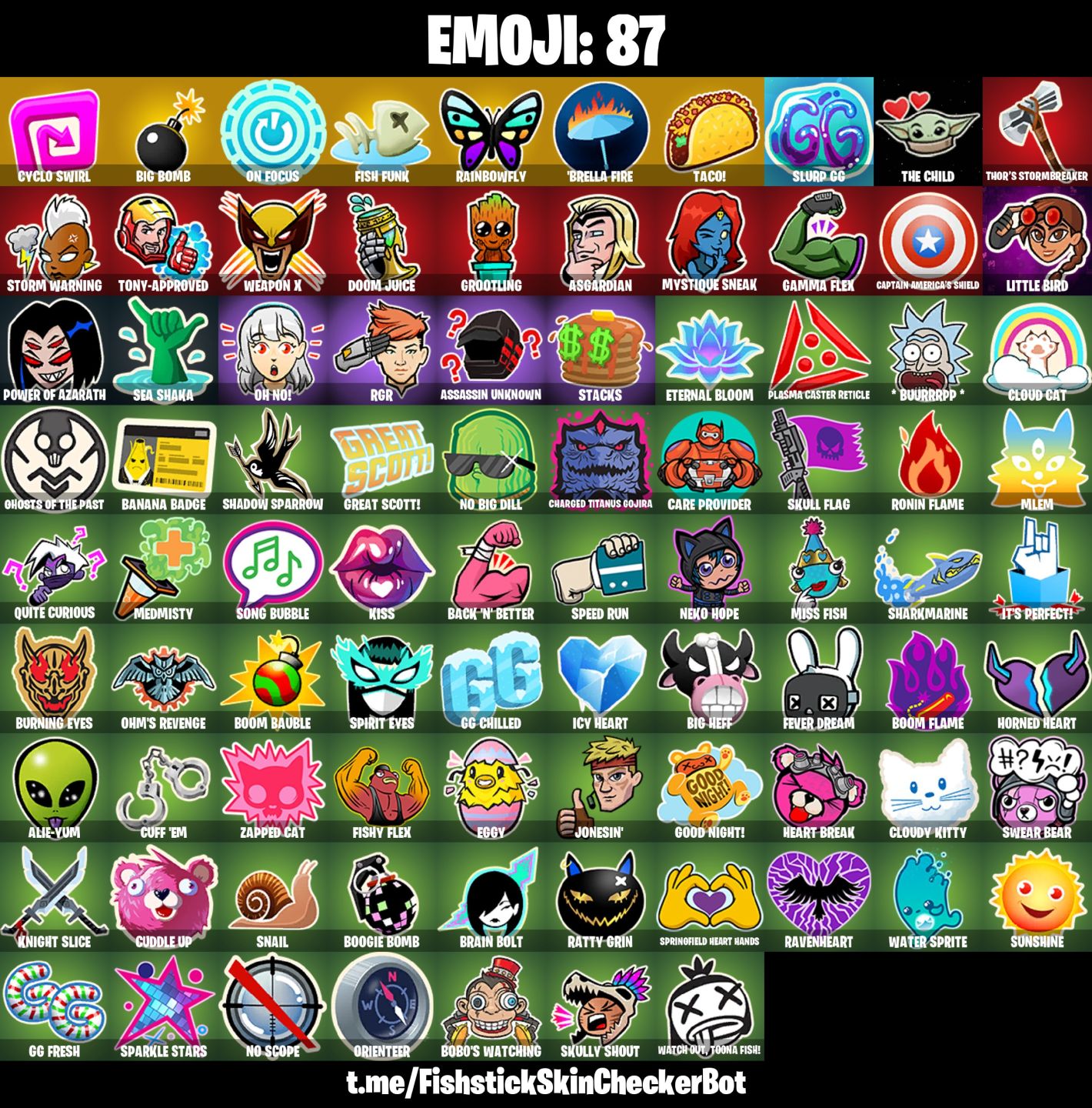 Conta Fortnite com Eon | Tart Tycoon | Striker Specialist | Raz e 50 Skins
