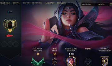 Conta com diversas skins pronta pra ranked esmeralda 2