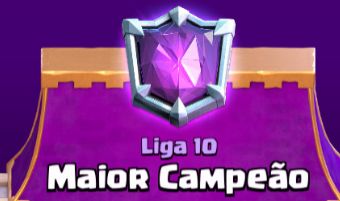 Subo arena e pego a última liga no Clash Royale