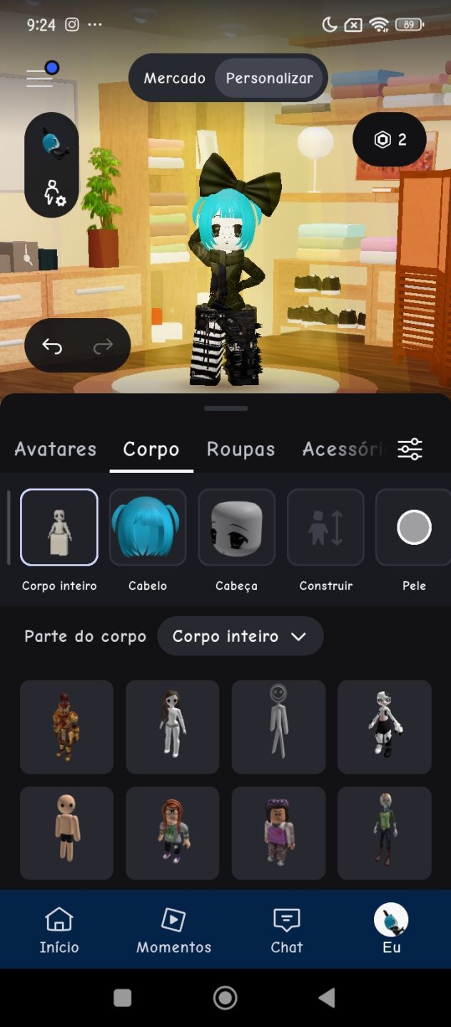 Conta de roblox