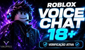 ROBLOX | CONTA COM VOICE CHAT 18+ | VERIFICAÇÃO ATIVA