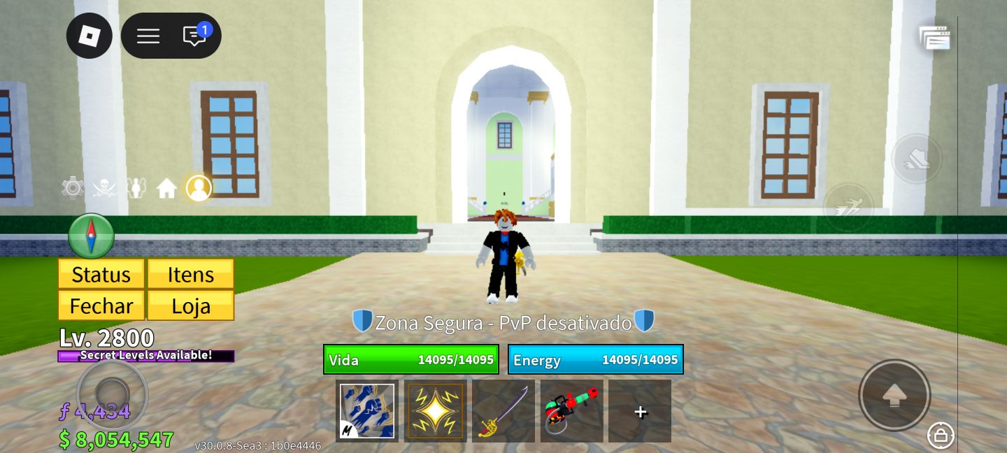 CONTA BLOX FRUITS | LEVEL MAX | GHM | PAIN INVENTÁRIO