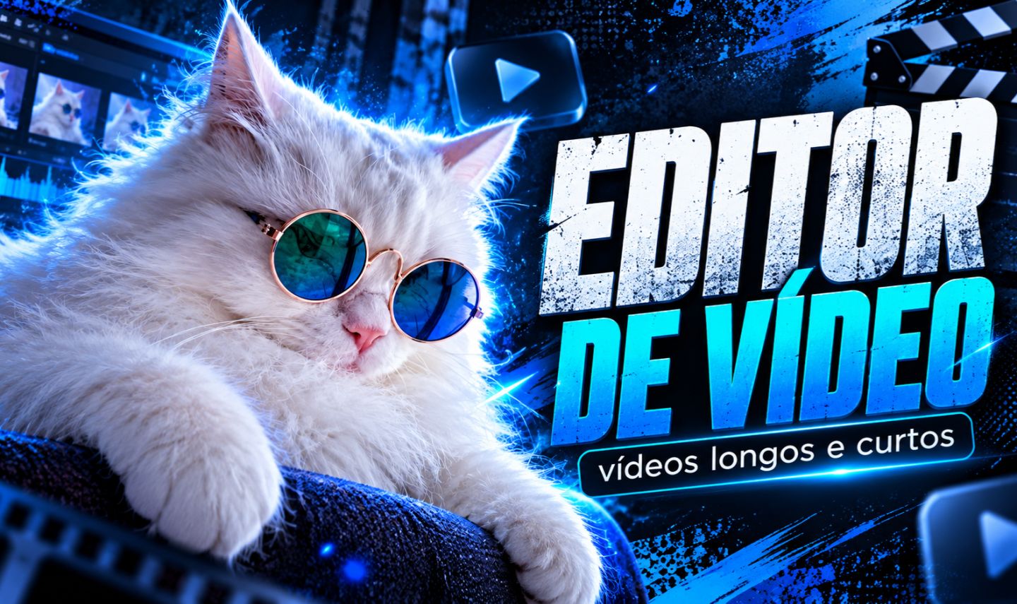 Edição de Vídeos Profissional para YouTube, TikTok e Reels