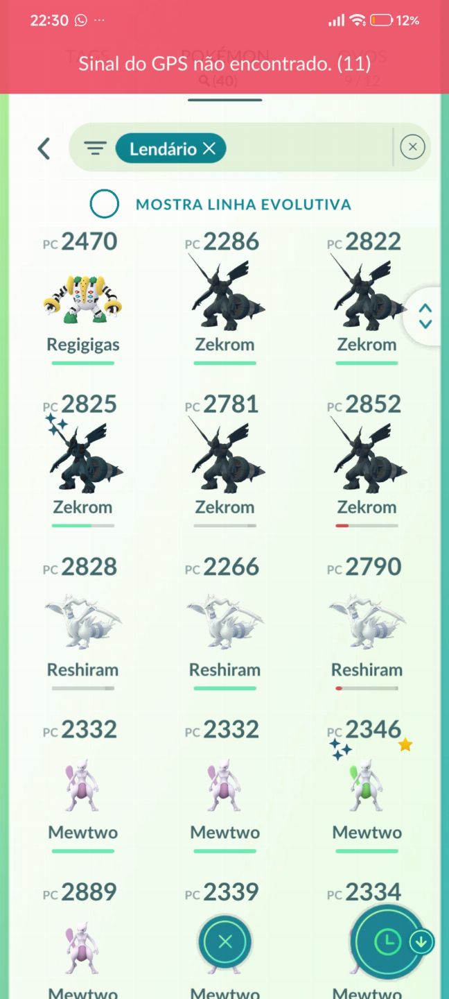 Promoção Conta de pokémon go antiga