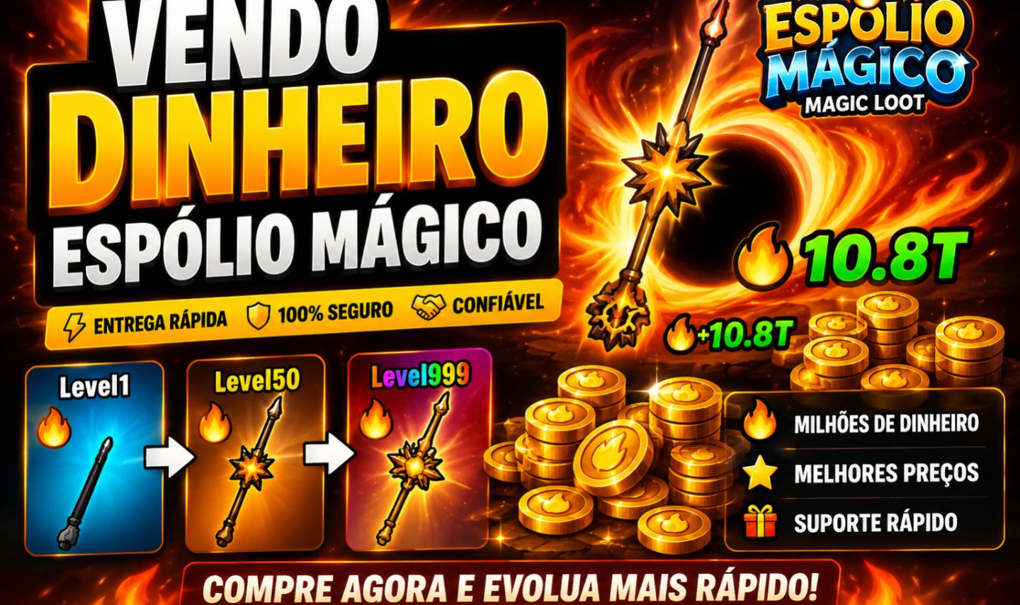 DINHEIRO E POÇÕES MUITO MAIS BARATAS| ESPÓLIO MÁGICO | MAGIC LOOT ROBLOX