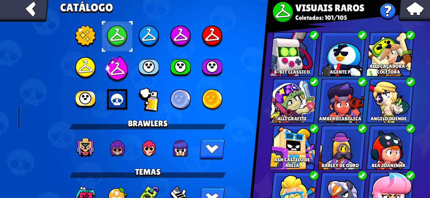 Conta de brawl stars! Com muitas skins e recurso!!