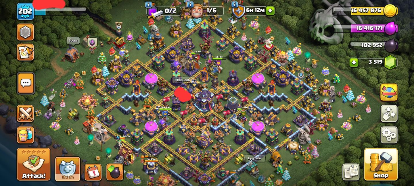 CV 15 FULL HERÓIS CLASH OF CLANS HERÓIS MAXIMIZADOS CV15