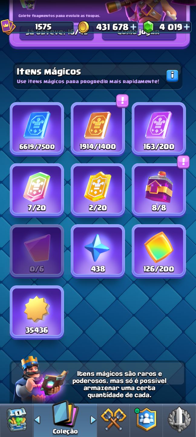 Conta Clash Royale 10k 122/122