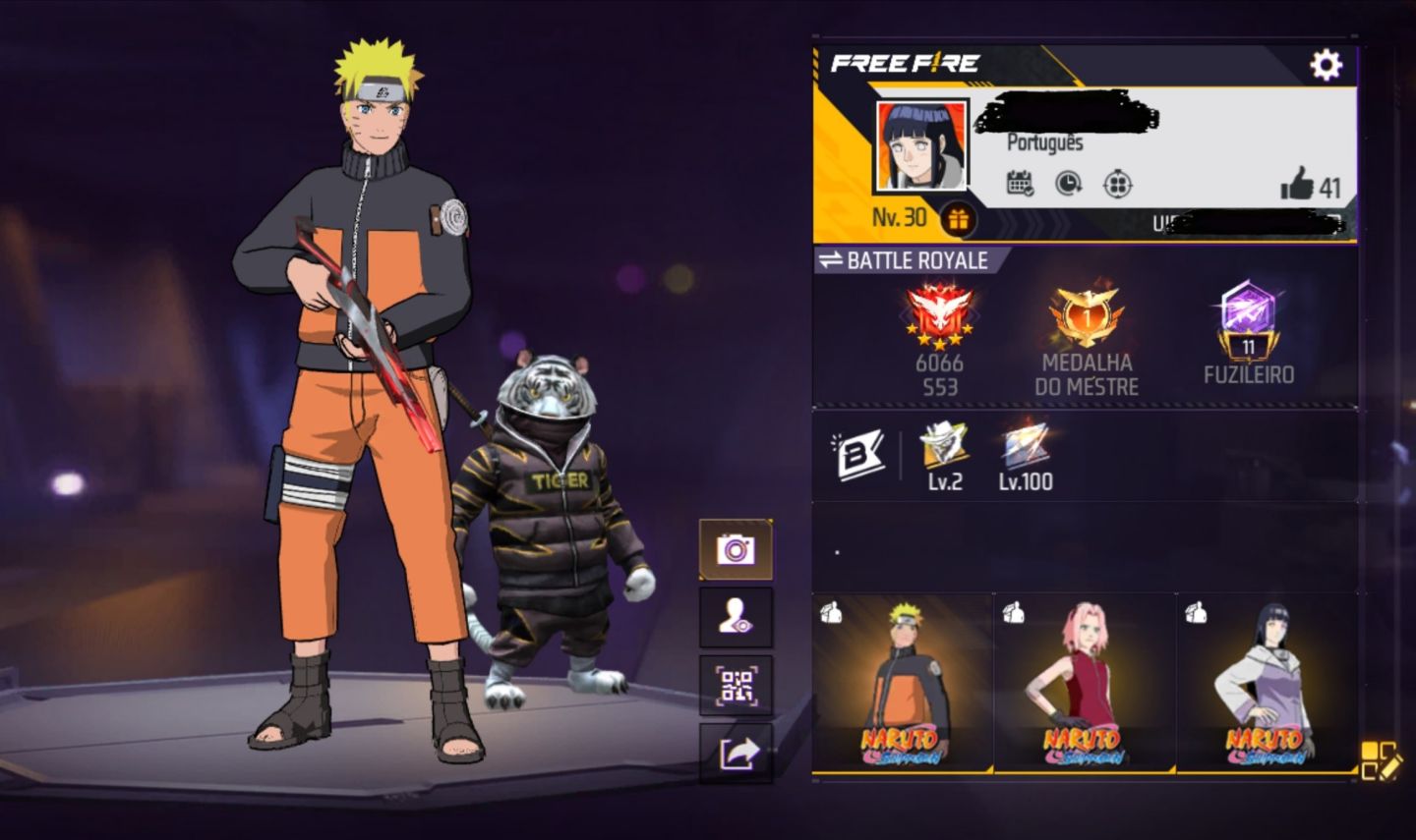 CONTA DE FREE FIRE BOA PARA RECOMEÇAR NO GAME[MELHOR PREÇO]