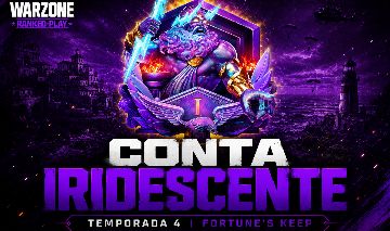 WARZONE RANKED | CONTA IRIDESCENTE | TEMPORADA 4