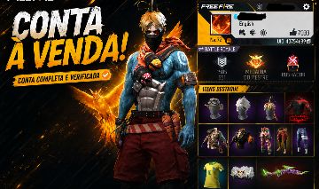 CONTA ABSURDA FREE FIRE 550 PEITAS + FITINHA + M1014EVO + PRIME 5/6, MUITO MAIS!