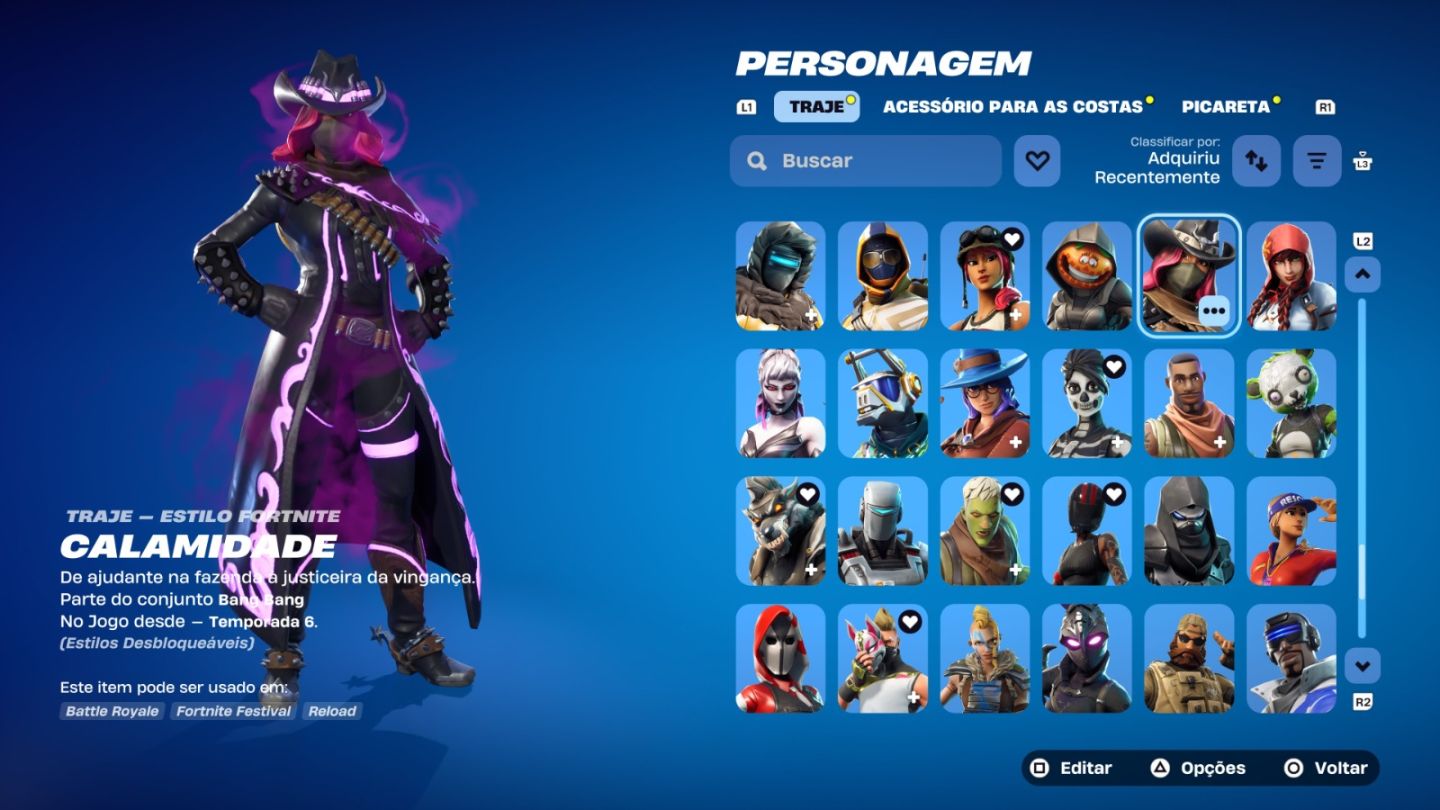 Farm Vbucks | Fortnite Fundador + Skins Raras e temporadas (Conta Fortnite)