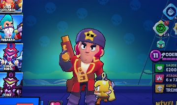 Conta de brawl stars gemada com 19 prestígios