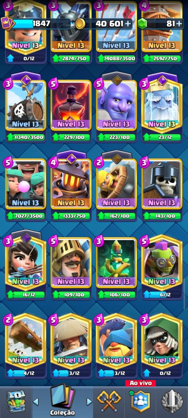 Clash royale - Conta única!