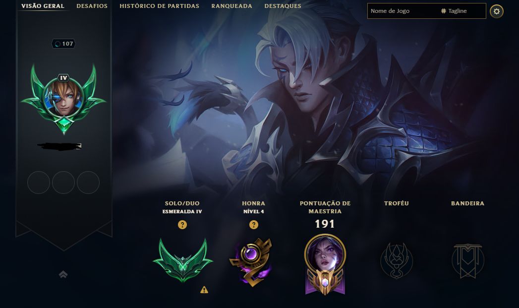 CONTA ESMERALDA 4 - FULL SKIN - EZ PULLSIFIRE ENTRE OUTRAS SKINS