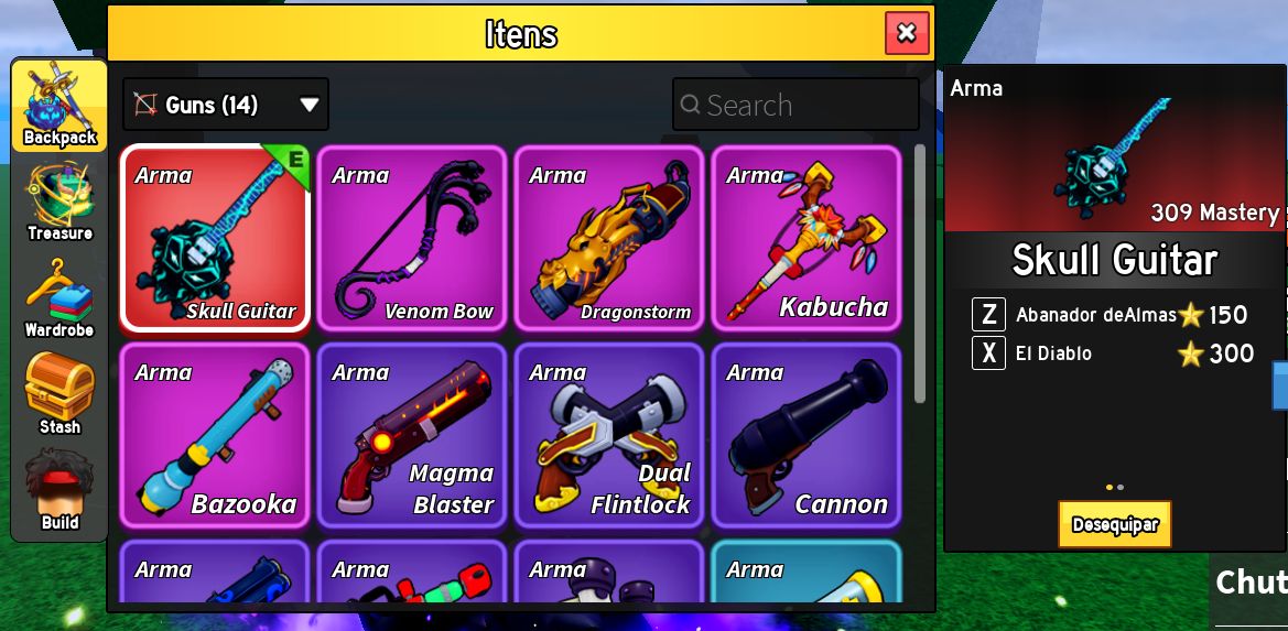 Conta de Blox fruits Full com Dragon, kitsune, tiger perm Possui Todas gamepass