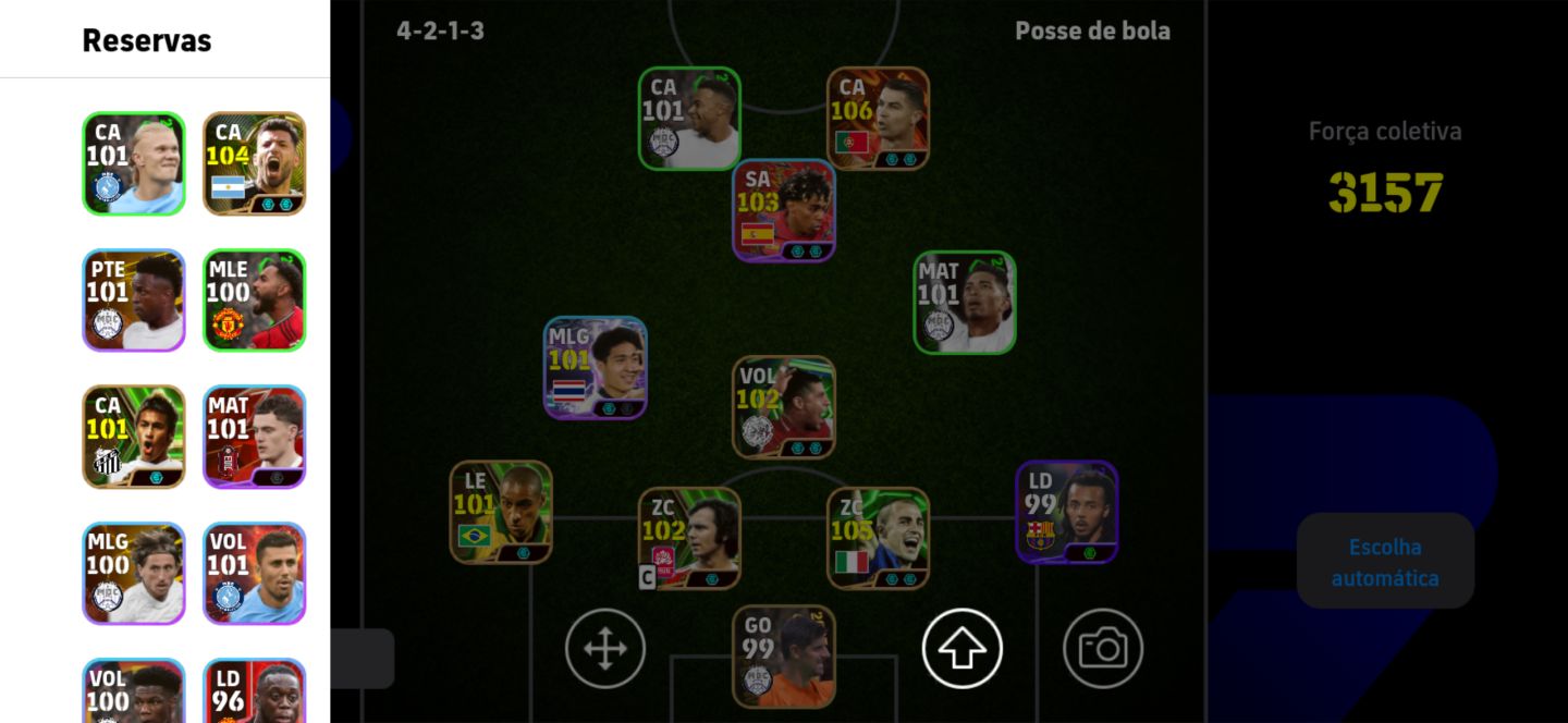 Conta rara efootball 27