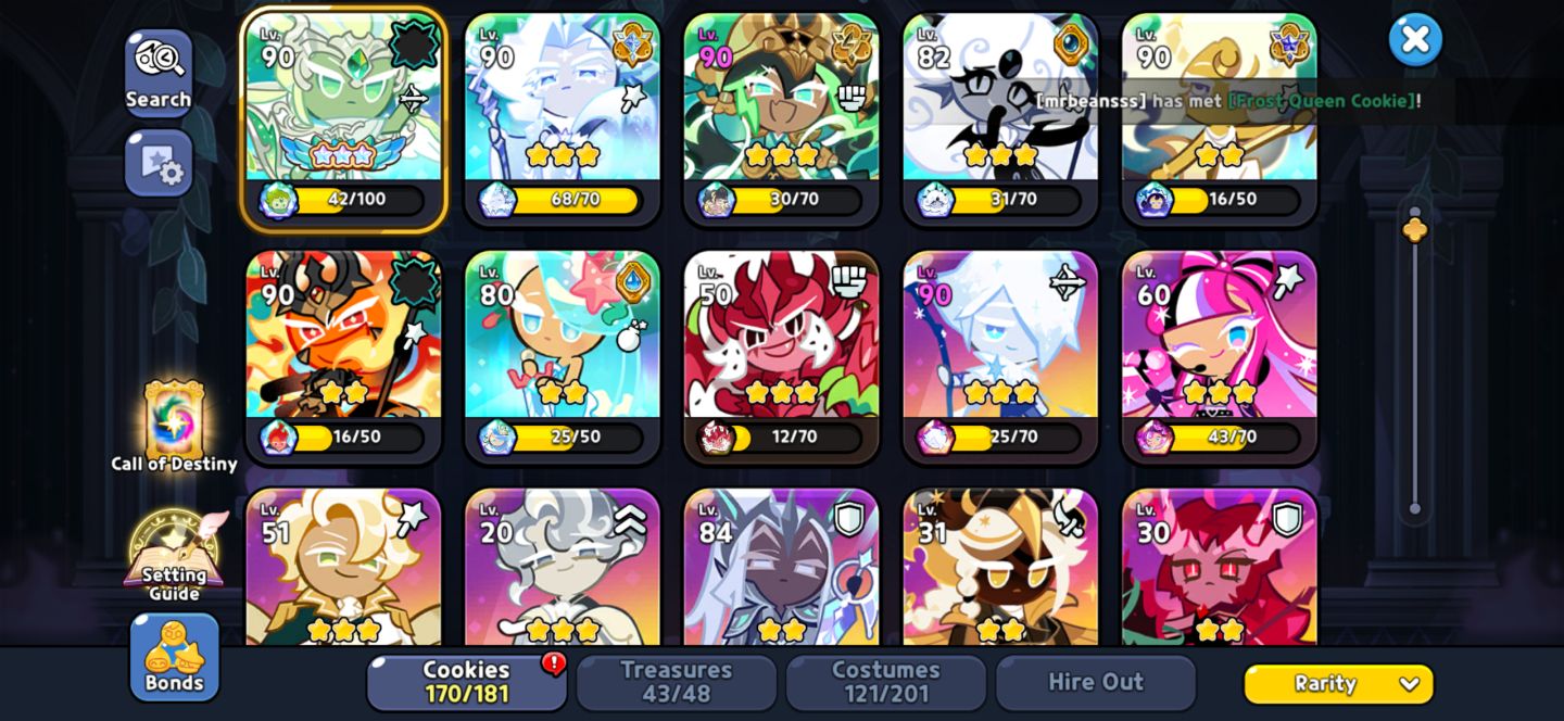 Conta de cookie run upada