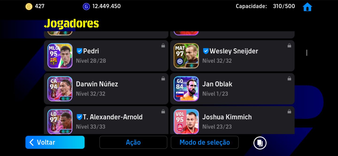 Conta Efootball Messi Raro 2014 + Rudiger ST Antigo + FC 3149