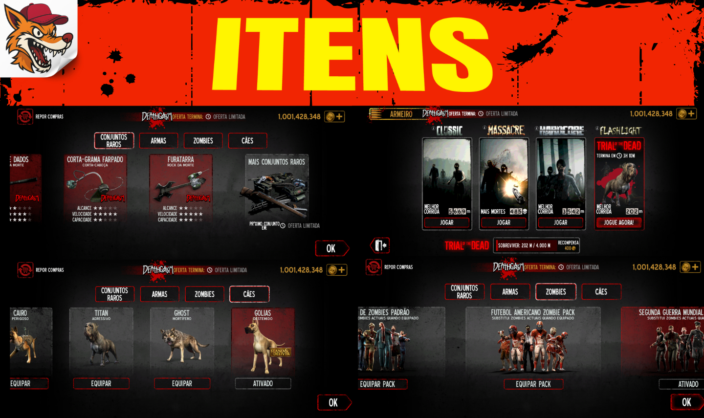 CONTAS INTO THE DEAD 1 (FULL ACESSO) [TUDO LIBERADO]