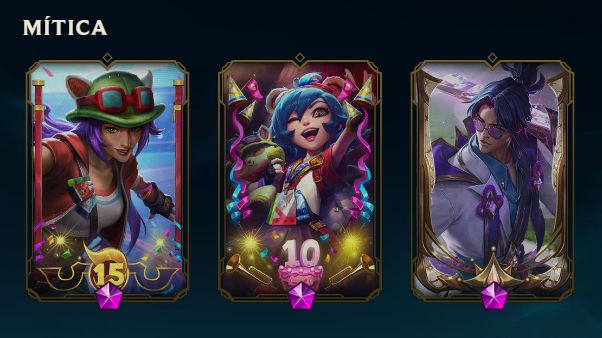 CONTA LEAGUE OF LEGENDS LEVEL 594 ESMERALDA IV 318 SKINS