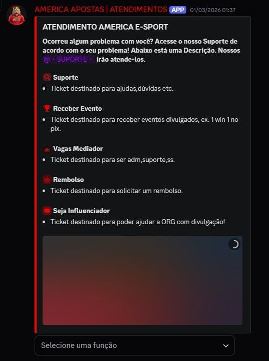 SOURCE BOT DE TICKET COMPLETO - SISTEMAS ÓTIMOS E AVANÇADOS [ENTREGA RÁPIDA]