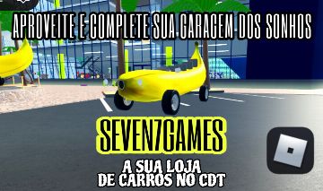 Carros Exclusivos CDT Banana Car e Outros Car Dealership Tycoon Roblox