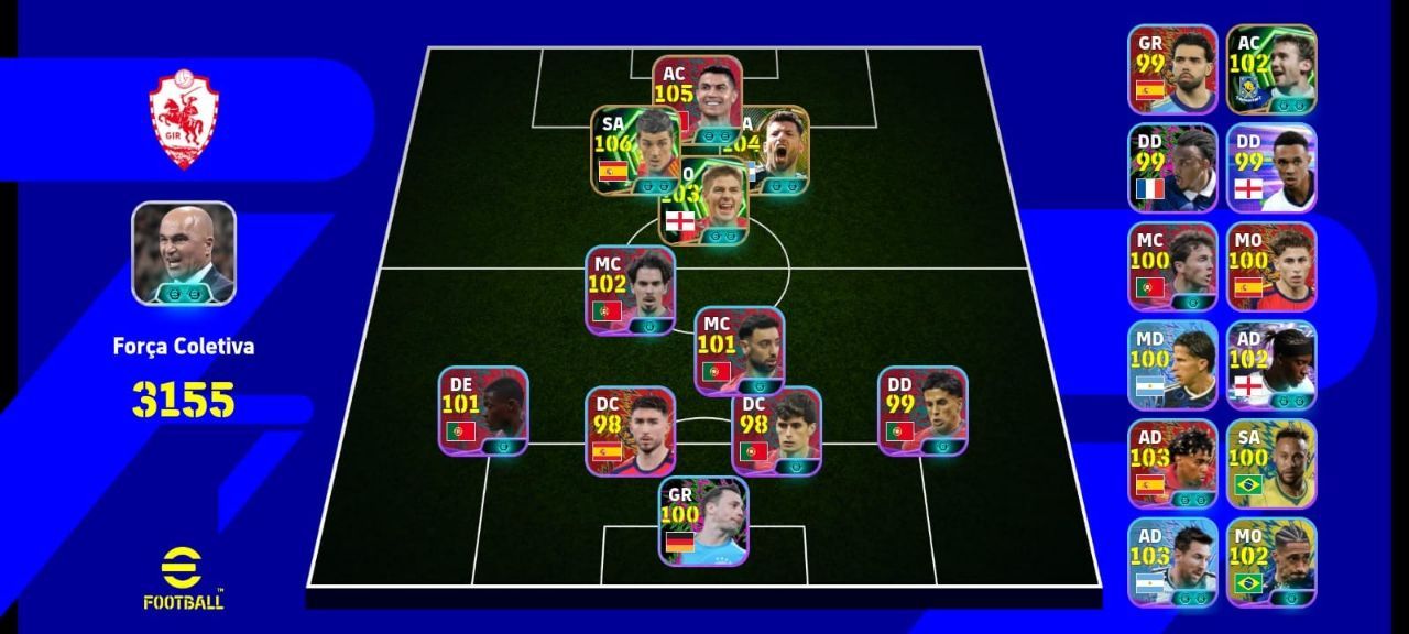 CONTA EFOOTBALL INICIANTE! DAVID VILLA BLITZ + AGUERO BLITZ + PACK DE PORTUGAL