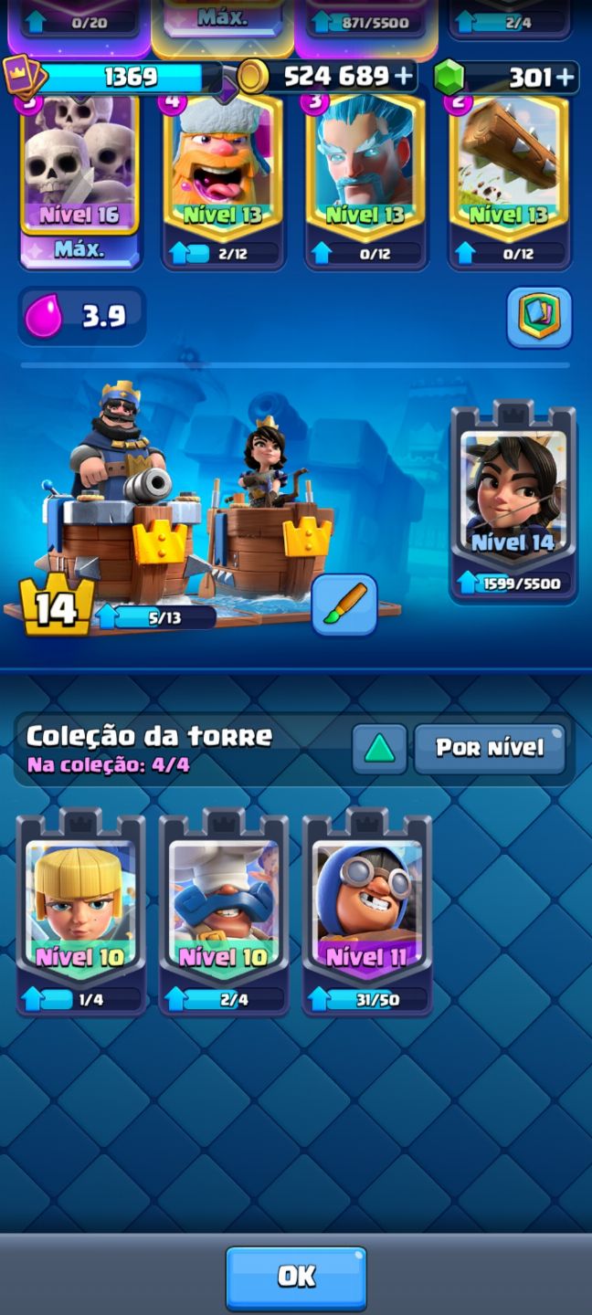 EMBLEMA 9 ANOS DE JOGO | 9 EVOLUÇÕES | Arena 23 | Conta Clash Royale