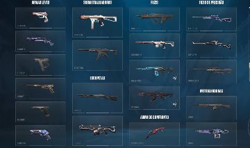 CONTA VALORAT COM SKINS DE VALORANT, PHAMTOM E PASSES