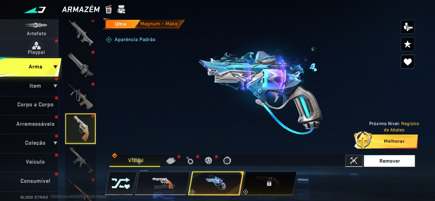 Conta bloodstrike top p90 evo