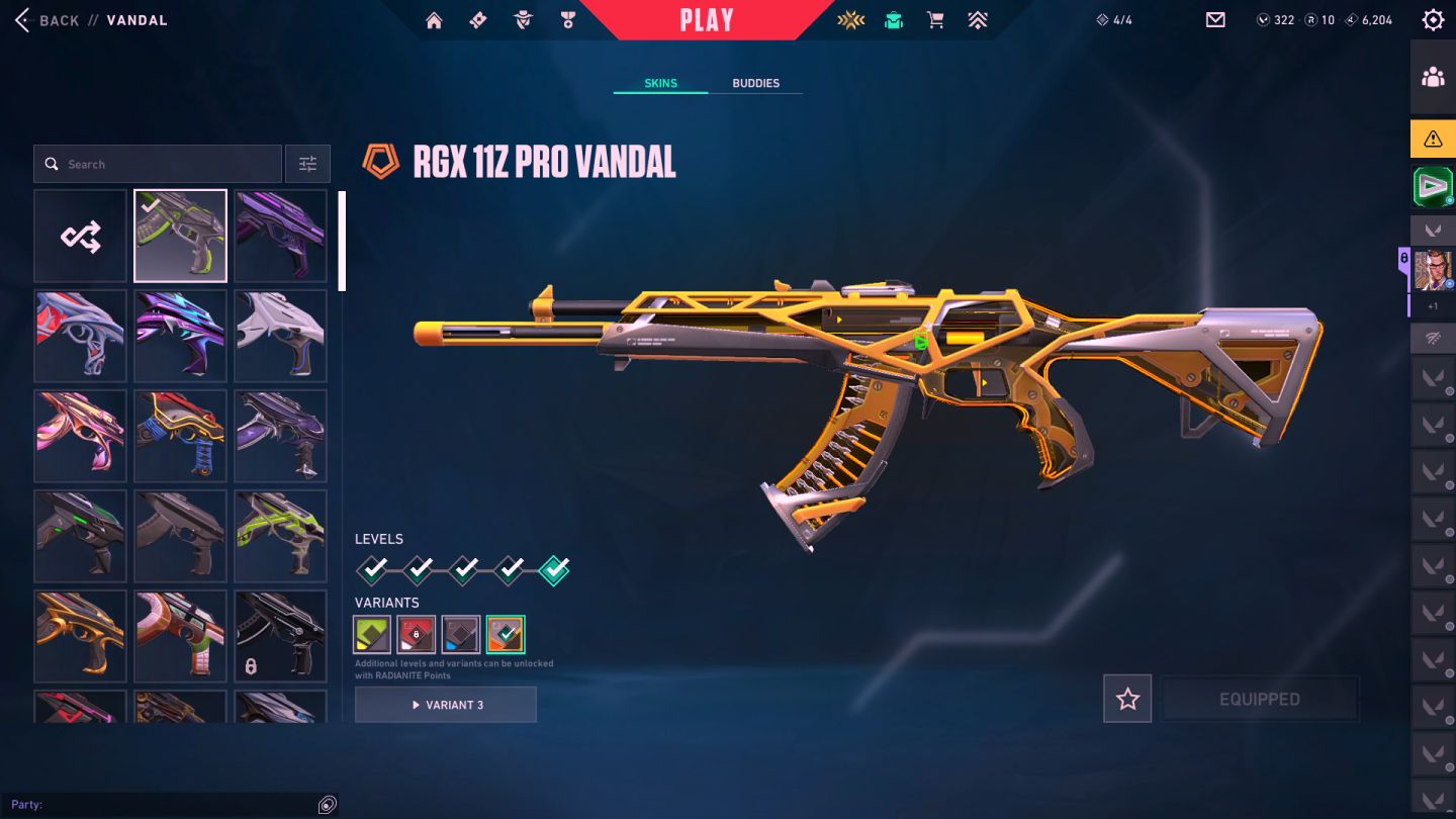 Conta com 8 vandais boas