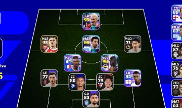 Conta Efootball iniciante com Kante e Hugo ekitike