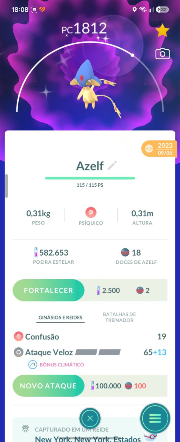 Conta nivel 35 Mewtwo Shadow