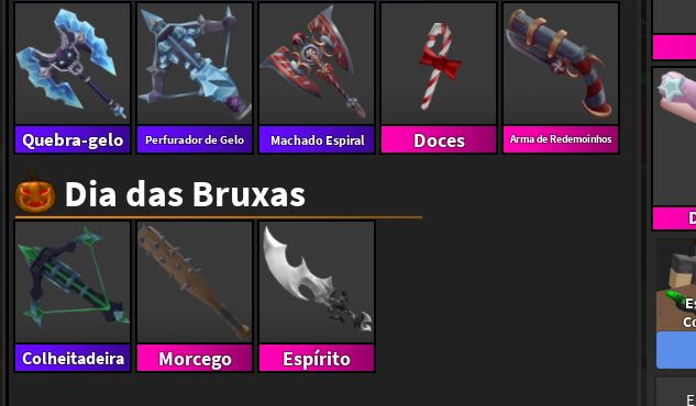ARMAS E FACA MM2//MELHOR PREÇO DO SITE