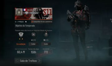 Conta Arena Breakout | 60M no Armazém | Skins de Armas, Faca e Personagens